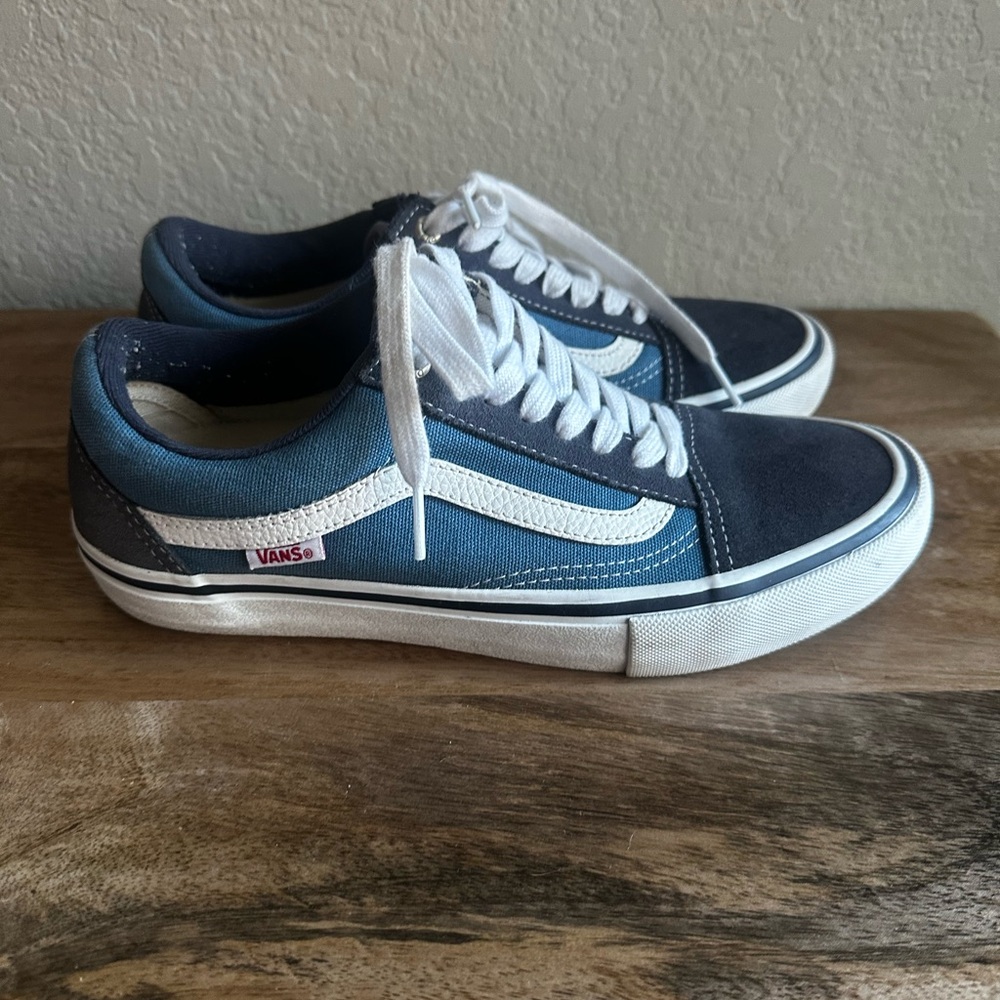 Blue Old Skool Vans